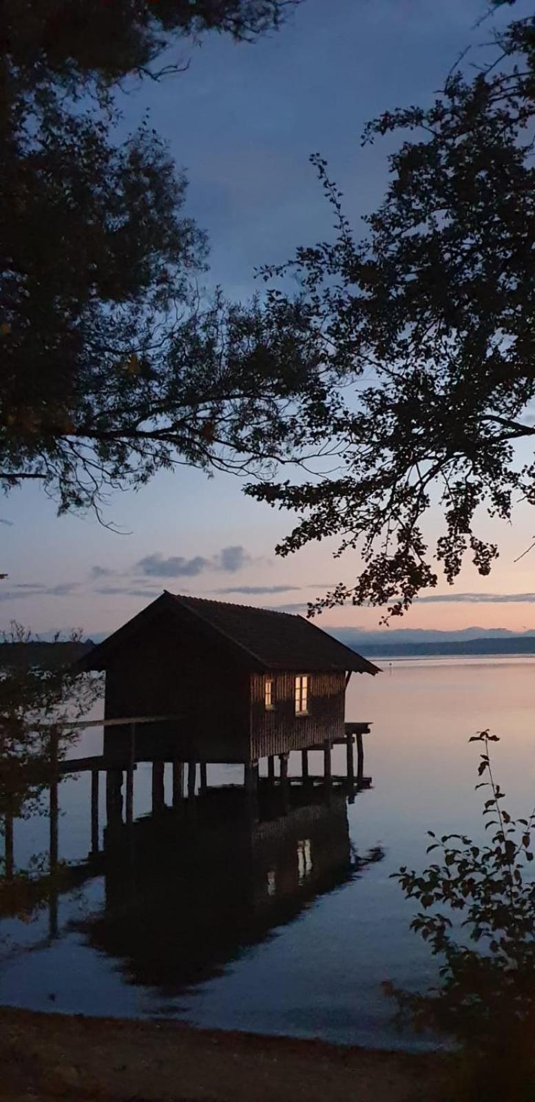 Apartment Chalet Am Schloss Kaltenberg Nahe Ammersee Geltendorf Buitenkant foto